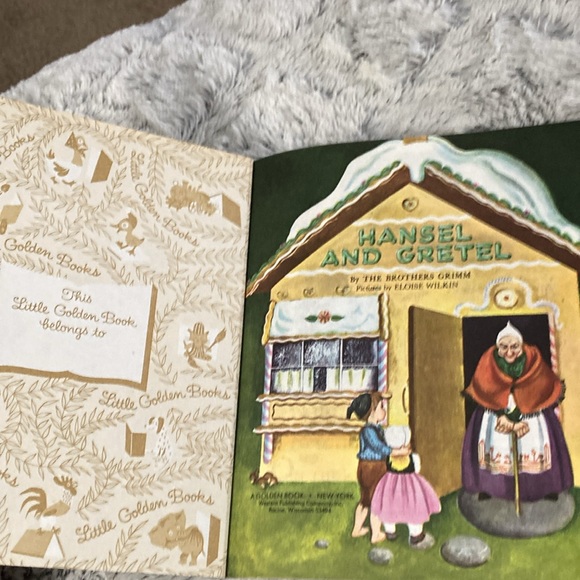 Vintage Little Golden book Hansel and Gretel NWOT - Picture 2 of 9